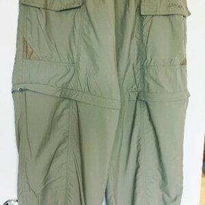 Men's Columbia Utility Zip-off Convertible PFG Pants - Size Large